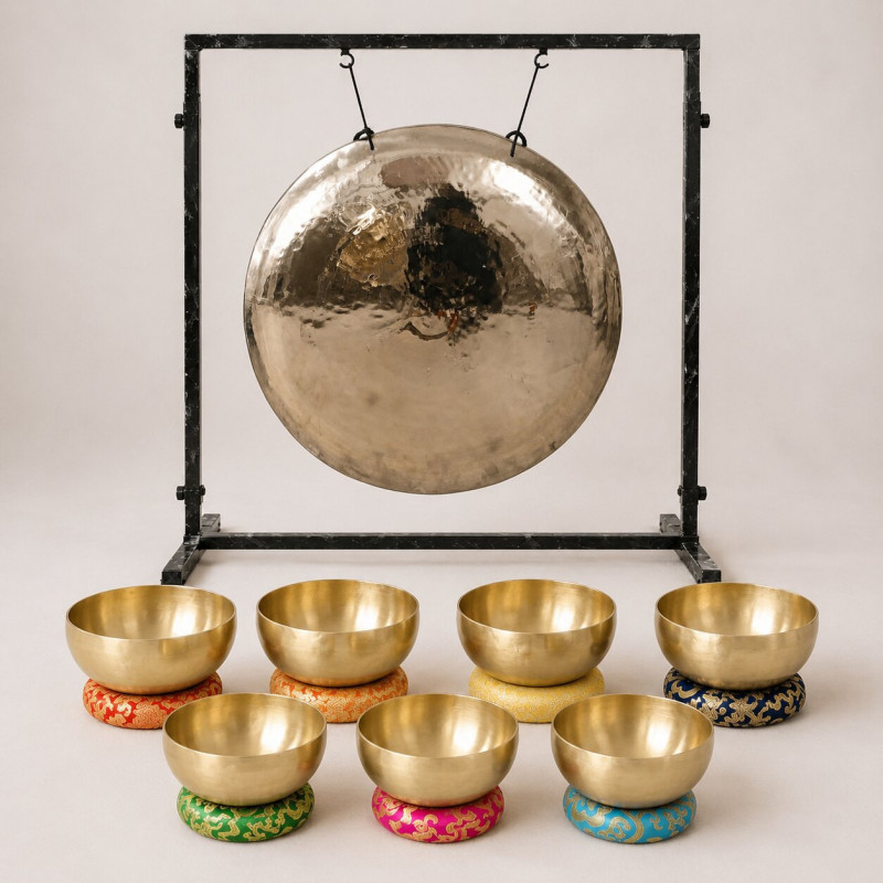 Retreat Singing Bowl and Gong Kit