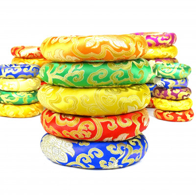 Cushion for tibetan singing bowls available in different sizes and different colors