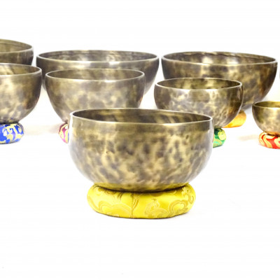 Patinated Singing Bowls - Healing Singing Bowls