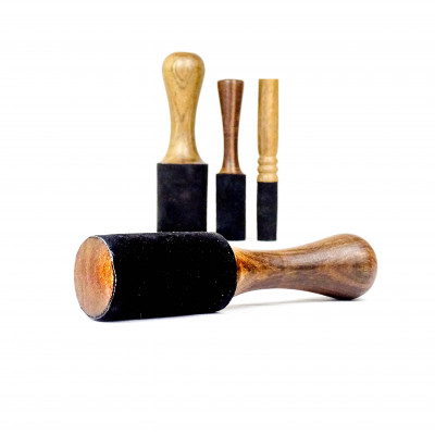 Leather stick for singing bowls available in different sizes - Healing Singing Bowls