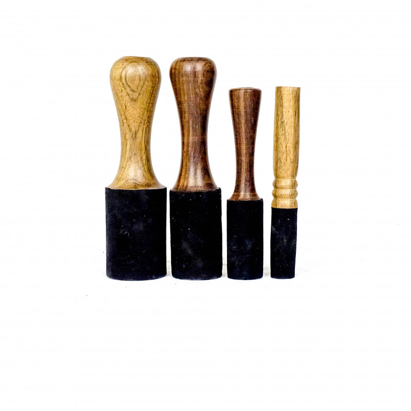 Leather stick for singing bowls available in different sizes - Healing Singing Bowls
