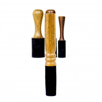 Leather stick for singing bowls available in different sizes - Healing Singing Bowls