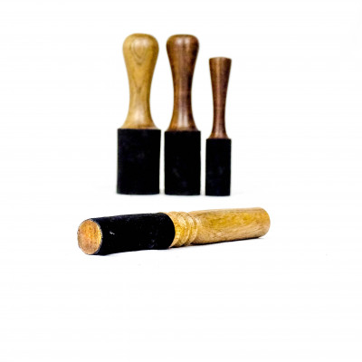 Leather stick for singing bowls available in different sizes - Healing Singing Bowls