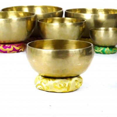 7 Metal Singing Bowls - Healing Singing Bowls