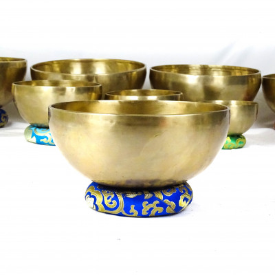 7 Metal Singing Bowls - Healing Singing Bowls