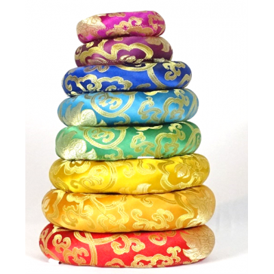 Cushion for tibetan singing bowls available in different sizes and different colors