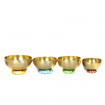 Vedic Set of 4 singing bowl