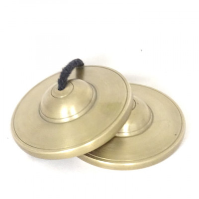 Small bronze Tingsha