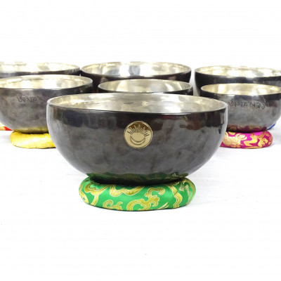 Sun moon singing bowls