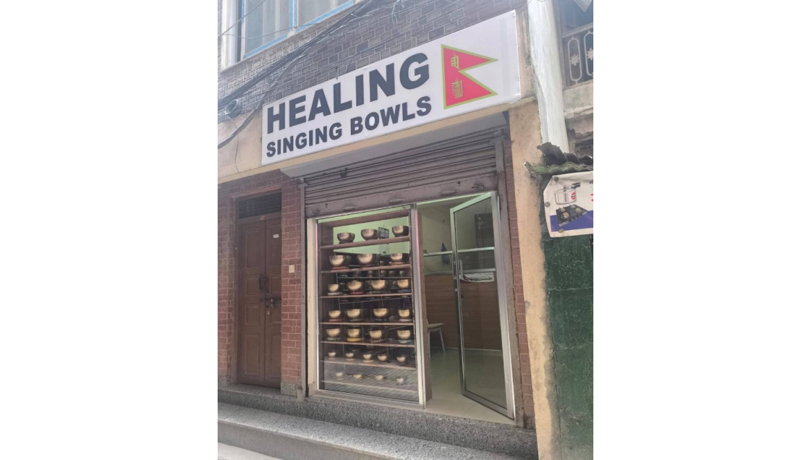 Healing Singing Bowls – New Shop at Dabali Marg, Thamel