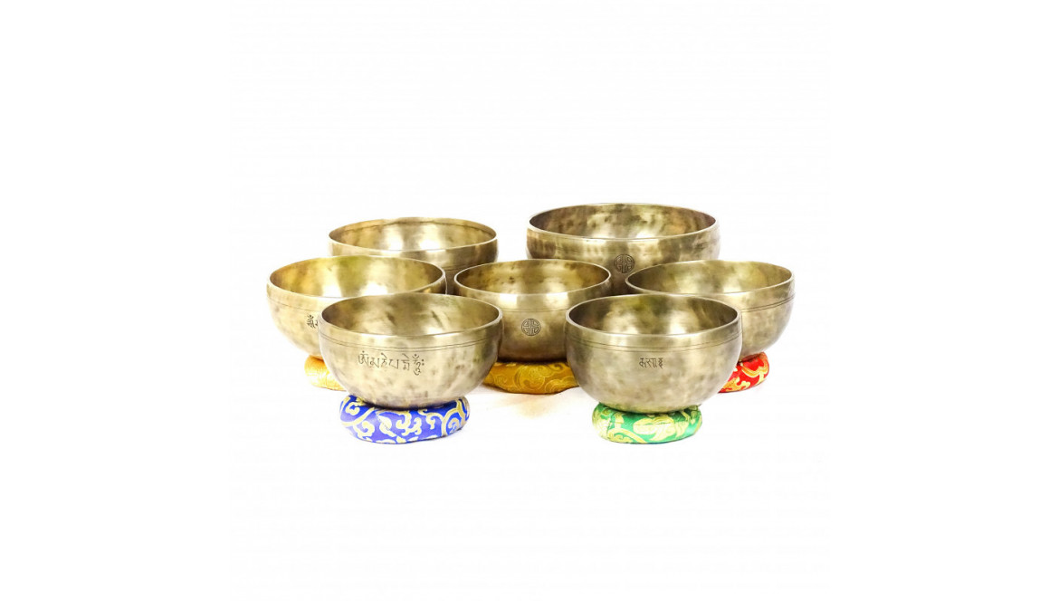 7-Bowl Tibetan Singing Bowl Set Guide for Chakra Meditation & Sound Therapy