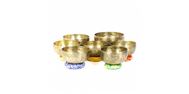 7-Bowl Tibetan Singing Bowl Set Guide for Chakra Meditation & Sound Therapy